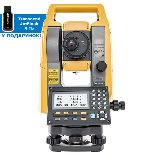 TOPCON GM-102 - тахеометр 2", безотражательный 1000 м
