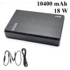 UPS DC1018P 10400 mAh - источник бесперебойного питания ИБП для роутера, сигнализации, камеры