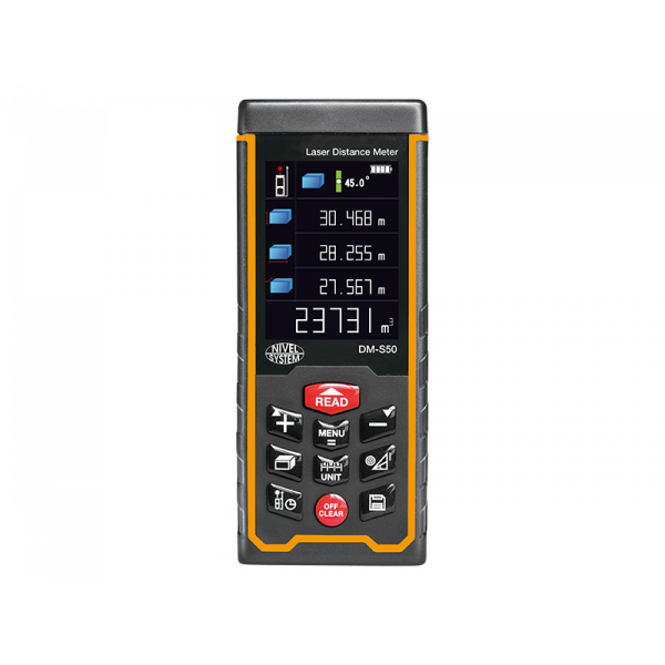 NIVEL SYSTEM DM-S50 - лазерная рулетка, дальномер
