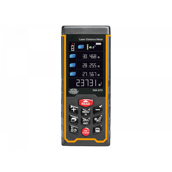 NIVEL SYSTEM DM-S70 - лазерная рулетка, дальномер